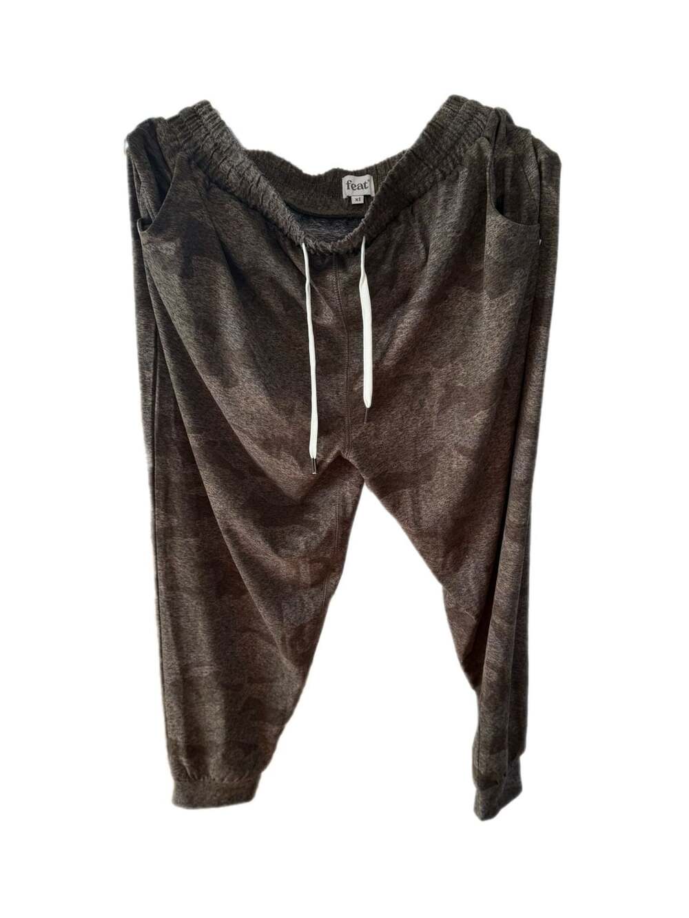 Feat Green Camo Blanket Blend Move Jogger Sweatpants XL